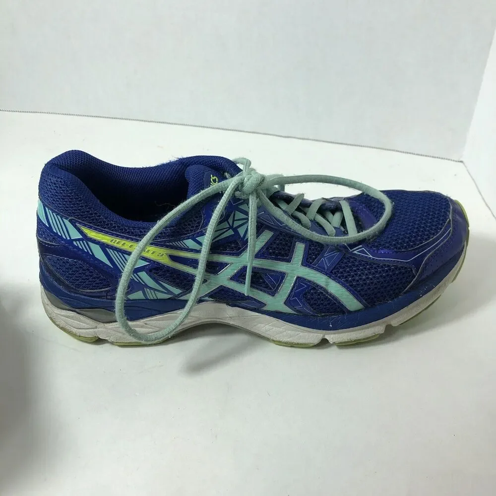 Asics Shoes Womens Size 9 Blue Teal Gel Exalt‎ 3 Duomax Running Walking T666N E1